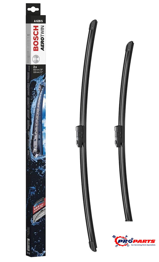 Bosch AeroTwin Windscreen Wipers A 639 S
