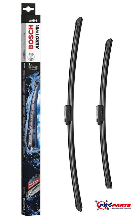 Bosch AeroTwin Windscreen Wipers A 980 S