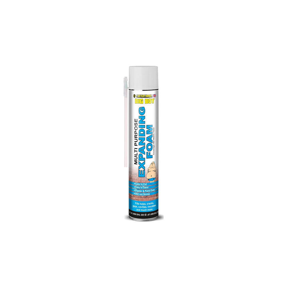 Big Boy Multi-Purpose Expanding Foam 500ml – Gap Filler, Insulator & Sealant | Easy to Cut, Sand & Paint