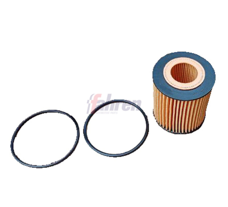 Fahren FFL6042 Oil Filter Cartridge with Seals – High Efficiency Engine Oil Filter Replacement