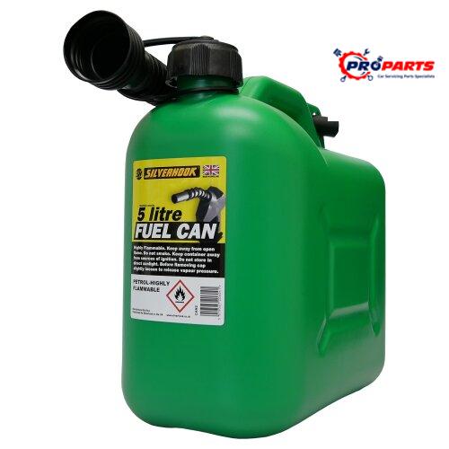 Silverhook Fuel Can For Unleaded Petrol 5 Litres
