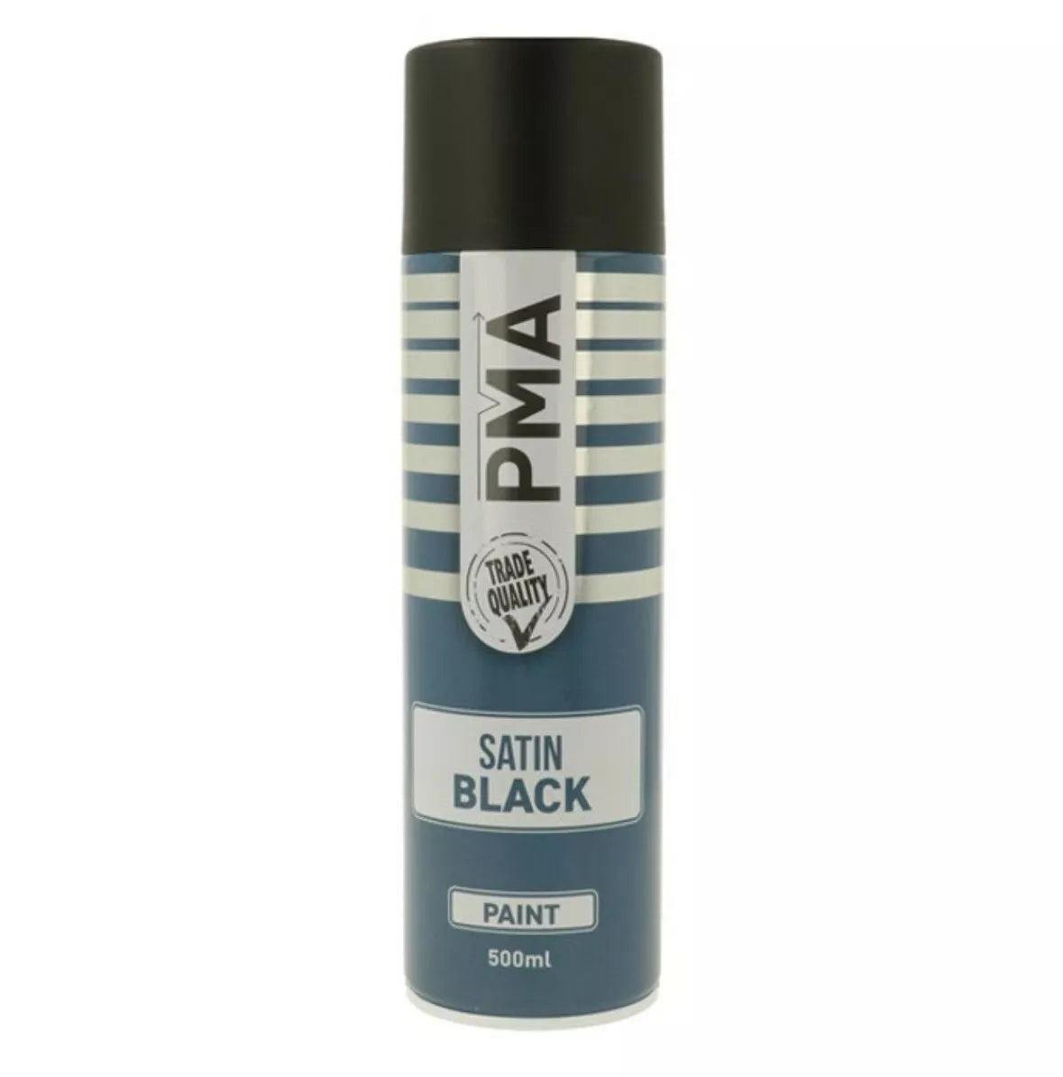 PMA Black Satin Paint Spray 500ml