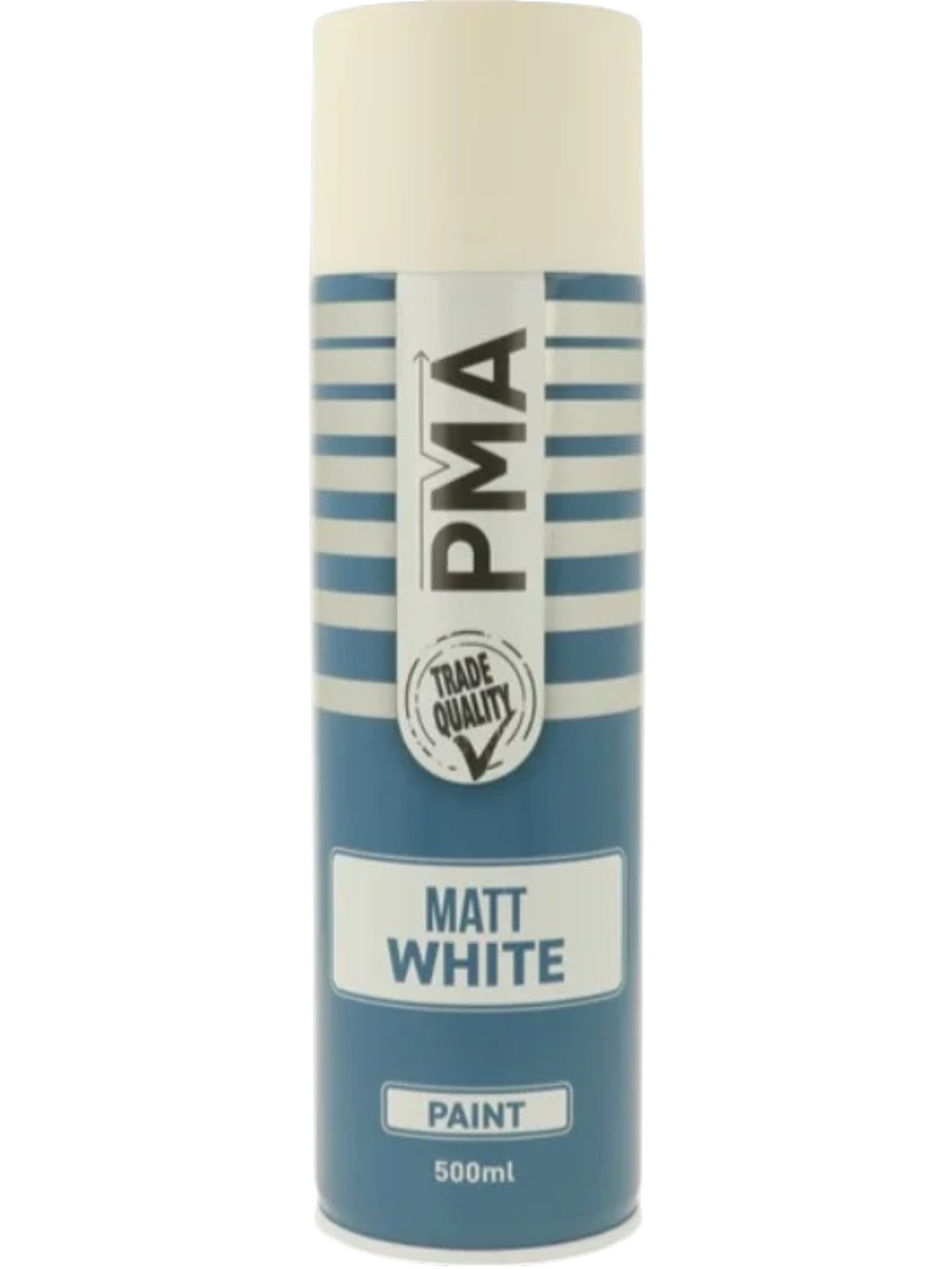 PMA Matt White Spray Paint 500ml – Trade Quality Fast Drying Aerosol