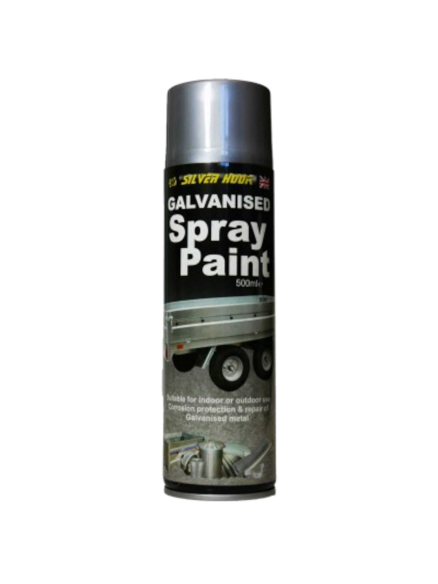 Silverhook Galvanised Spray Paint 500ml – Corrosion Protection & Repair