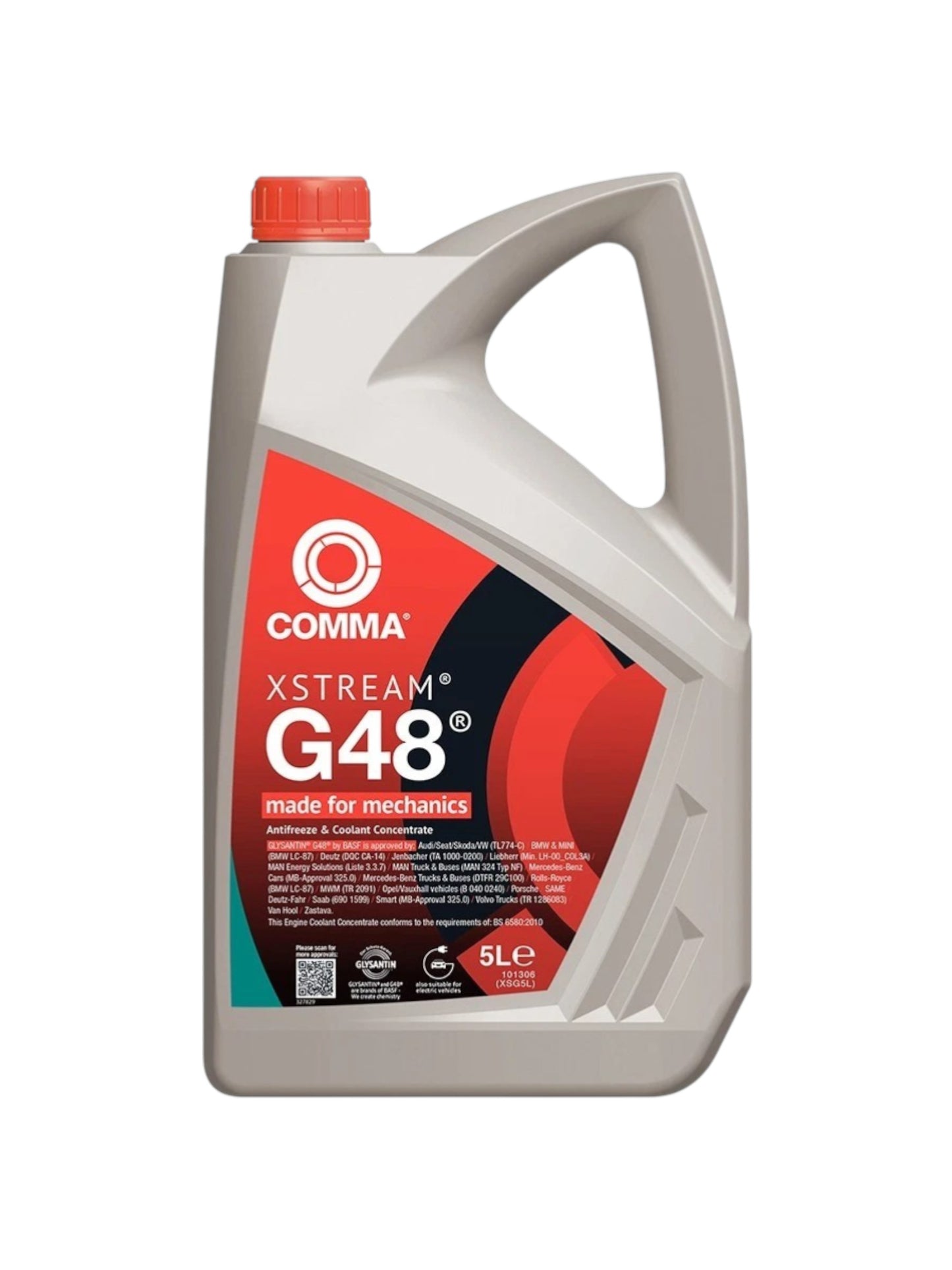 Comma Xstream G48 Ready Mixed Antifreeze & Coolant 5L – Glysantin G48 Engine Coolant