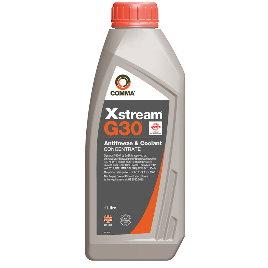 Comma Xstream G30 Antifreeze & Coolant Concentrate 1 Litre