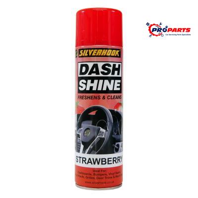 Silverhook Dash Shine 500ml – Strawberry Scent | Interior Dashboard & Trim Cleaner
