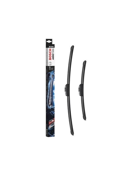 Bosch Aerotwin A243S Front Wiper Blade Set 600mm 24" / 550mm 22" – OE Quality