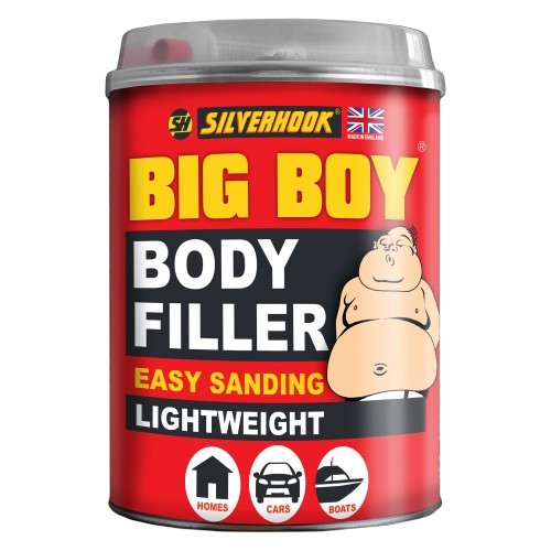 Silverhook Big Boy Body Filler – Easy Sanding, Lightweight Repair Solution for Cars, Homes & Boats 3.5 Litre
