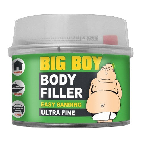 Big Boy Body Filler Ultra Fine – Easy Sanding, Smooth Finish for Cars, Homes & Boats 250ml