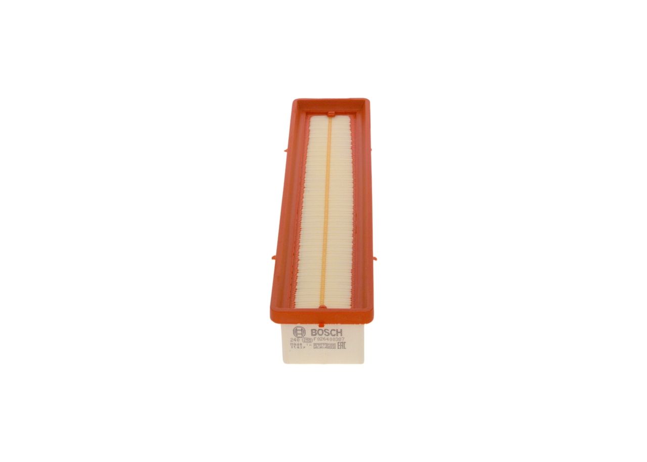 Bosch Air Filter F026400387 for Renault Clio, Twingo, Kangoo, Modus, Dacia Sandero, Logan, Proton Savvy – 1.2 Petrol (2001–2022)