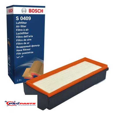 Bosch Air Filter F026400409 for Audi A8 D3 (4E) 2003-2010 – Fits 2.8, 3.0, 3.2 FSi, 3.7, 4.0 TDi, 4.2 quattro, LWB Models