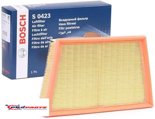 Bosch Air Filter F026400423 for Range Rover Evoque, Discovery Sport, Jaguar E-Pace – 2.0 Diesel, Petrol, MHEV, PHEV Engines (2011–2025)