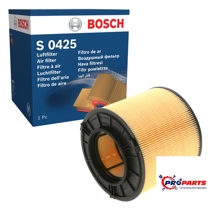 Bosch Air Filter F026400425  for Audi A4, A5, A6, A7, Q5 – B9 (8W), C8 (4A), FY Models (2015–2025)