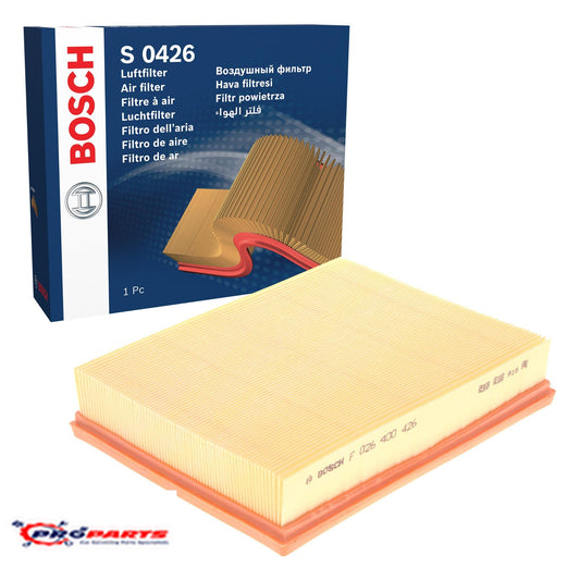 Bosch Air Filter F026400426 for Nissan Navara NP300 & Mercedes X-Class – 2.3 dCi, X220, X250 (D23, 470) Double Cab & King Cab (2015–2021)