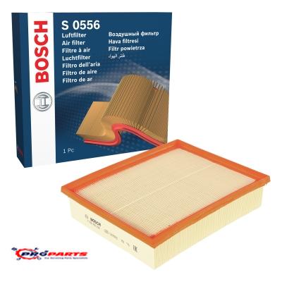 Bosch Air Filter F026400556 for SEAT Toledo, Skoda Rapid, Audi A1/S1 – 1.6 TDI & 2.0 quattro (2010–2019)