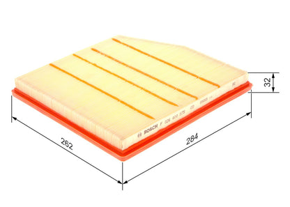 Bosch Air Filter F026400575 for BMW 135i, 335i, M Coupe – E82, E88, E90, E91, E92, E93 (2010–2014)