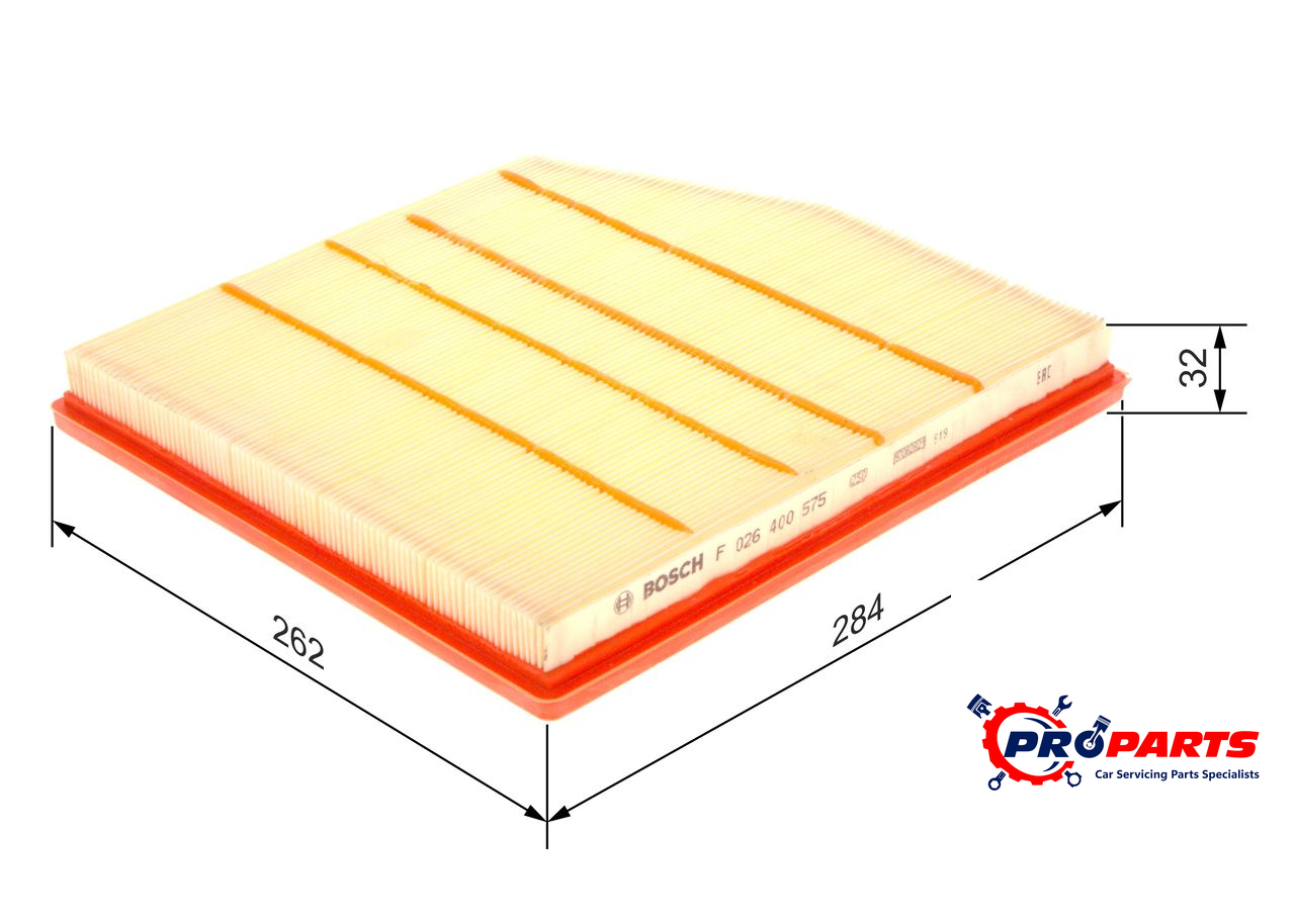 Bosch Air Filter F026400575 for BMW 135i, 335i, M Coupe – E82, E88, E90, E91, E92, E93 (2010–2014)