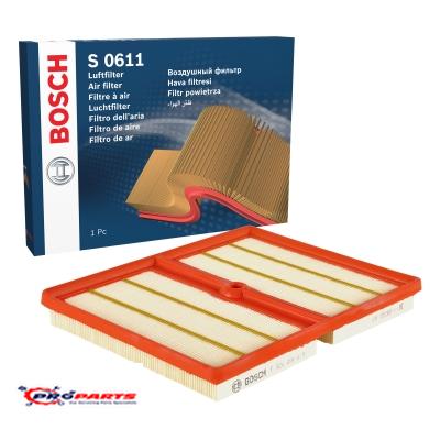 Bosch Air Filter F026400611  for VW, Audi, SEAT, Skoda – 1.0 TSI/TFSI Petrol Engines (2012–2026)