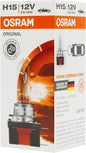OSRAM H15 12V 55/15W Original Halogen Headlight Bulb