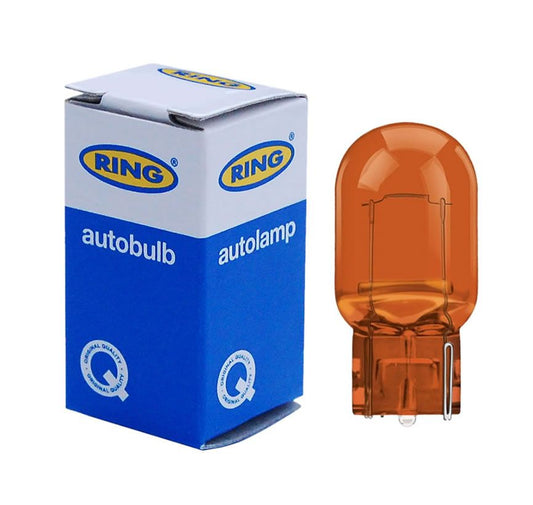 Ring WY21W RB585 Bulb – 12V 21W Amber Wedge Cap Indicator Bulb