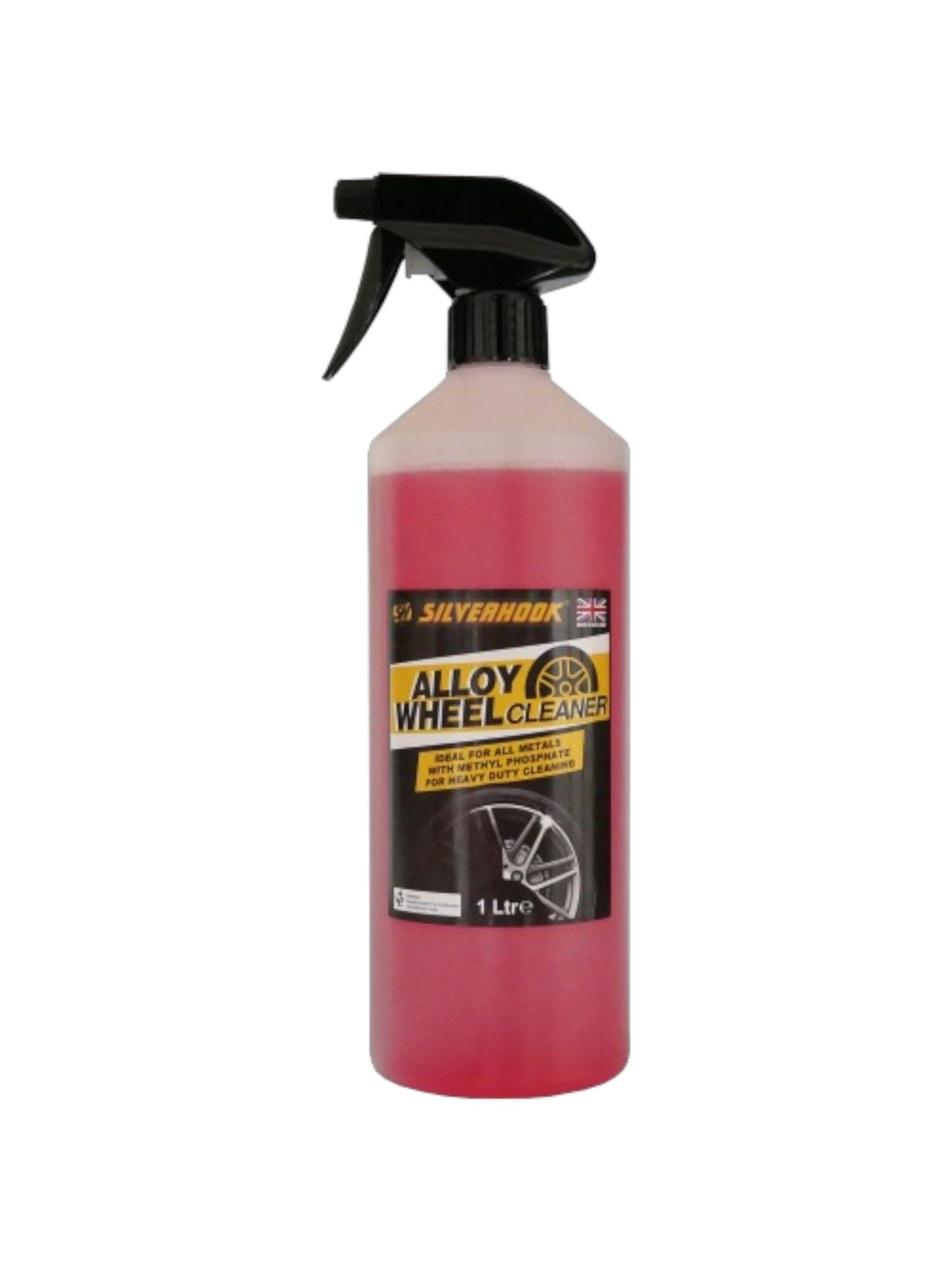 Silverhook Alloy Wheel Cleaner 1L – Powerful Brake Dust & Grime Remover for Alloys & Steel Wheels