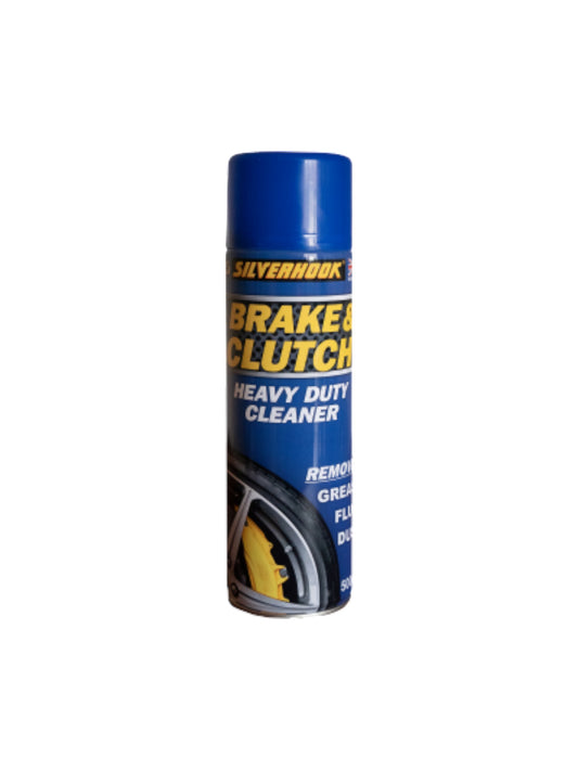 Silverhook Brake & Clutch Cleaner 500ml – Heavy Duty Degreaser Spray for Brakes