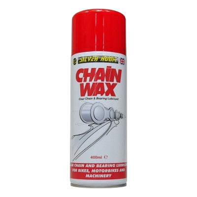 Silverhook Chain Wax 400ml – Clear Chain & Bearing Lubricant | Bikes, Motorbikes & Industrial Machinery
