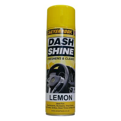 Silverhook Dash Shine 500ml – Lemon Scent | Dashboard & Trim Cleaner | Freshens, Cleans & Polishes