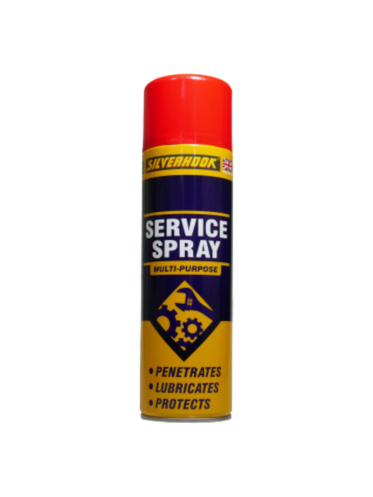 Silverhook Service Spray 500ml – Multi-Purpose Lubricant, Penetrant & Protector