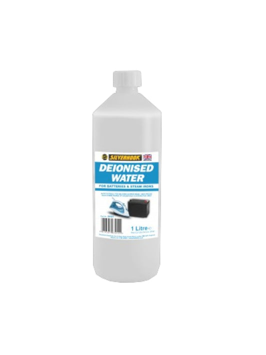 Silverhook Deionised Water 1 Litre – Battery & Steam Iron Protection