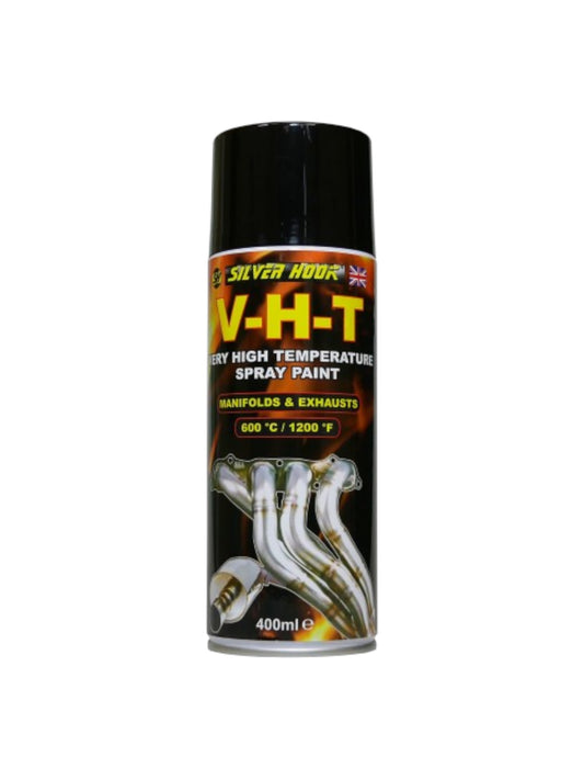 Silverhook VHT Spray Paint 400ml – Very High Temperature Coating for Manifolds & Exhausts (Up to 600°C)