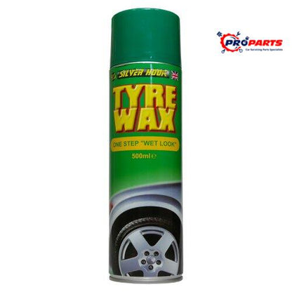 Silverhook Tyre Wax 500ml – One Step ‘Wet Look’ Tyre Shine Spray
