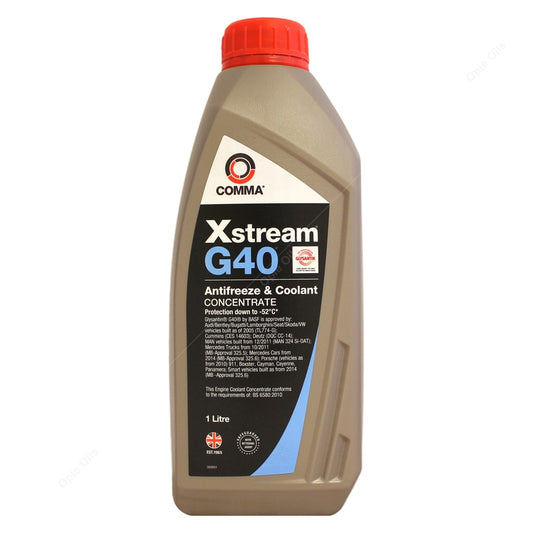 Comma Xstream G40 Antifreeze & Coolant Concentrate 1 Litre