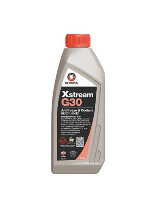 Comma Xstream G30 Antifreeze & Coolant Ready Mixed  1 Litre