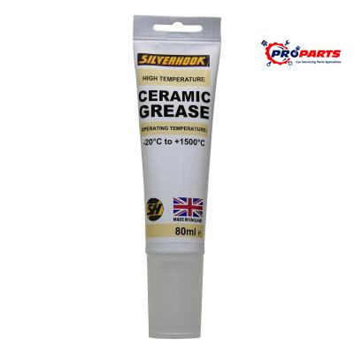 Silverhook Ceramic Grease 80ml – High Temperature Anti-Seize | Up to 1500°C | Brake, Exhaust & Thread Lubricant