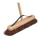 CLEENOL Soft Bristle Wooden Broom & Handle - 24in.