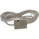 STATUS 1 Way Extension Socket - White - 5m