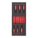 MILWAUKEE 6 pc Tri-Lobe Screwdriver TX Set 2 Foam Insert