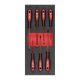 MILWAUKEE 7 pc Tri-Lobe Screwdriver SL & PH Set Foam Insert -7pc