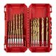 MILWAUKEE 19Pc Shockwave HSS-G Tin Red Hex Set