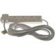 STATUS 4 Way Extension Socket - White - 5m