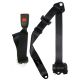 SECURON Seat Belt - Auto Lap & Diagonal - Black