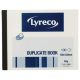 LYRECO Duplicate Book - 130 x 105mm - 100 Numbered Sheets