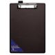 LYRECO PVC Coated Foolscap Clipboard - Black