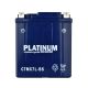 PLATINUM Motorcycle MF AGM Battery 12V - 7Ah - 75CCA