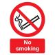 SIGNS & LABELS No Smoking Sign - Rigid Polypropylene - 297mm x 210mm