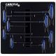 CARLYLE HAND TOOLS Hex Key Set - Ball Plus L-Handle - Metric - 8 Piece