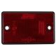 MAYPOLE Reflectors - Oblong - Red