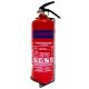 FIREBLITZ ABC Dry Powder Fire Extinguisher with Gauge - 2kg